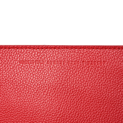 Balenciaga Grained Calfskin Neo Classic Gold Hardware Large Top Handle Bag Medium Red 6 of 9
