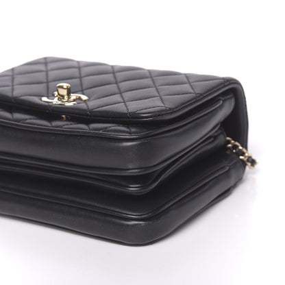 Chanel Lambskin Quilted Mini Citizen Chic Flap Black 9 of 13