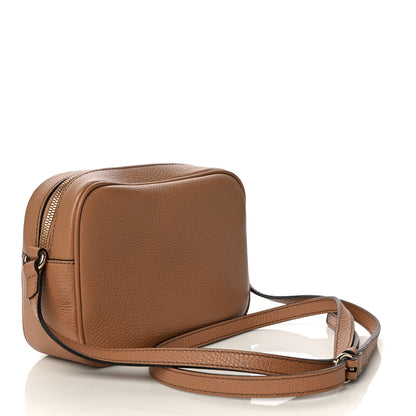 Gucci Pebbled Calfskin Small Soho Disco Bag Camelia 3 of 11