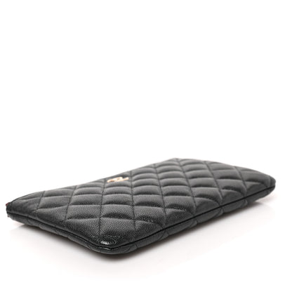 Chanel Caviar Quilted Cosmetic Case Black 4 of 7