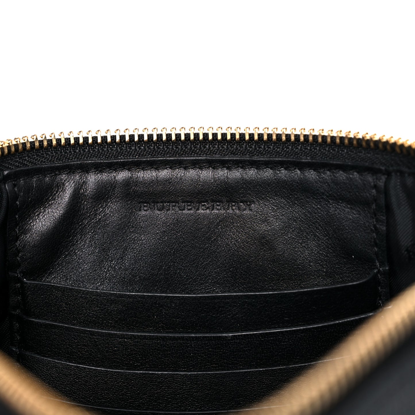 House Check Sequin Peyton Crossbody Clutch Bag Gold Black