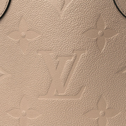 Louis Vuitton Empreinte Monogram Giant Neverfull MM Tourterelle 6 of 8