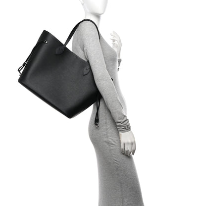 Louis Vuitton Epi Neverfull MM Black 2 of 11