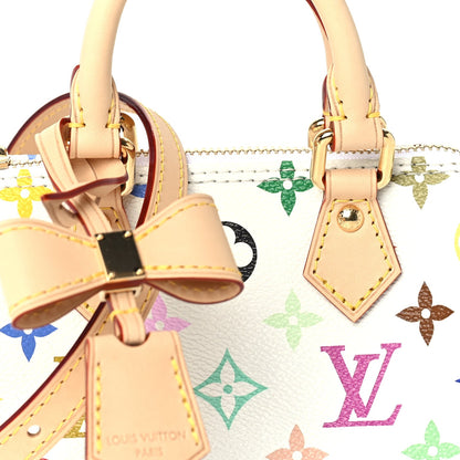 Louis Vuitton X TM Monogram Multicolor Nano Speedy  White 6 of 8