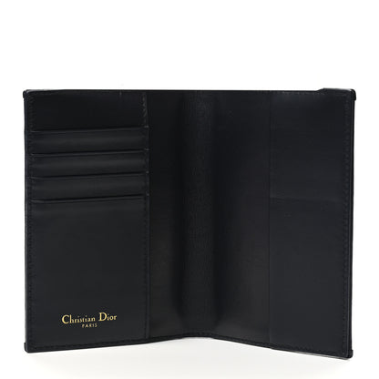 Christian Dior Oblique 30 Montaigne Passport Holder Blue 4 of 6