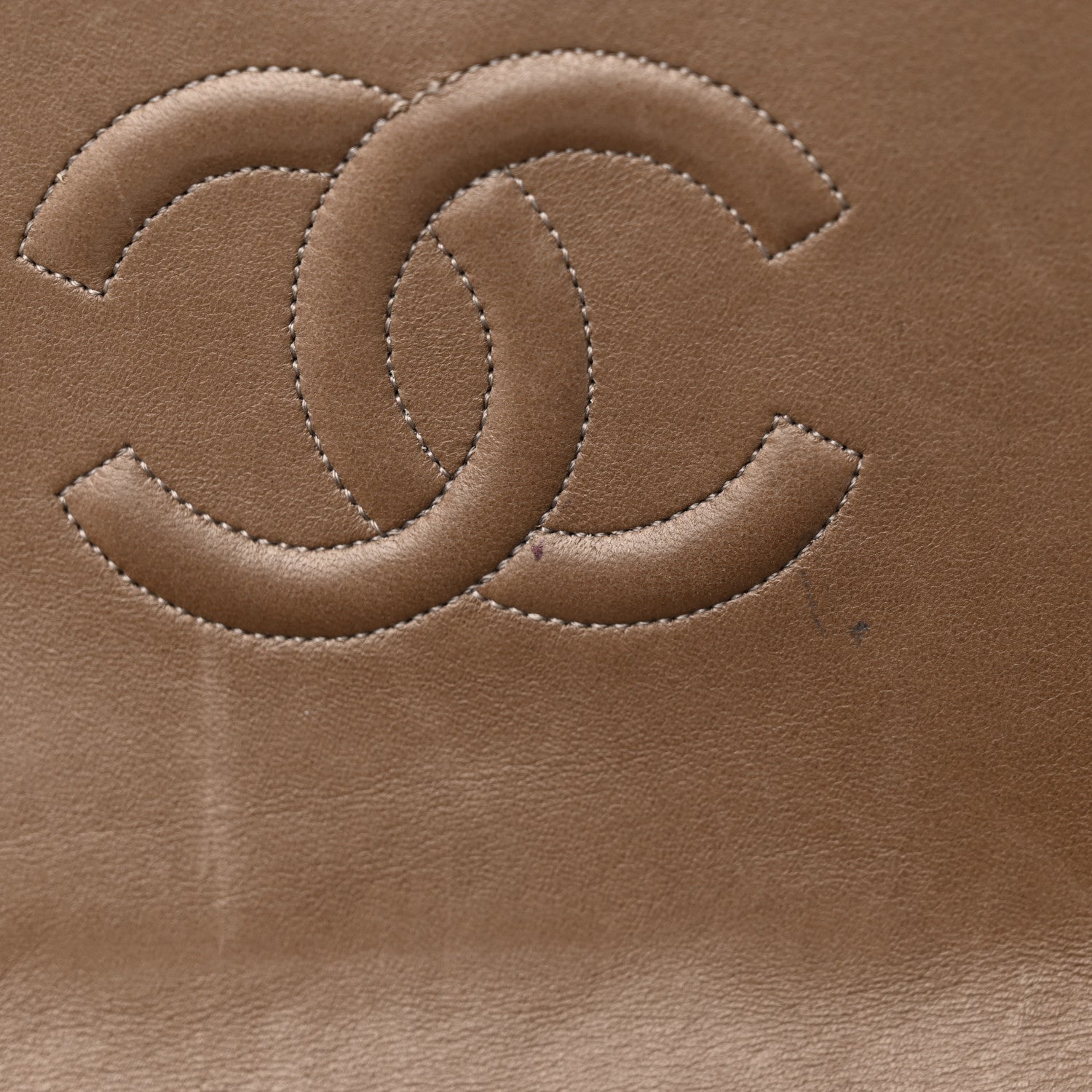 Chanel Lambskin Quilted Medium Single Flap Beige 19 of 27