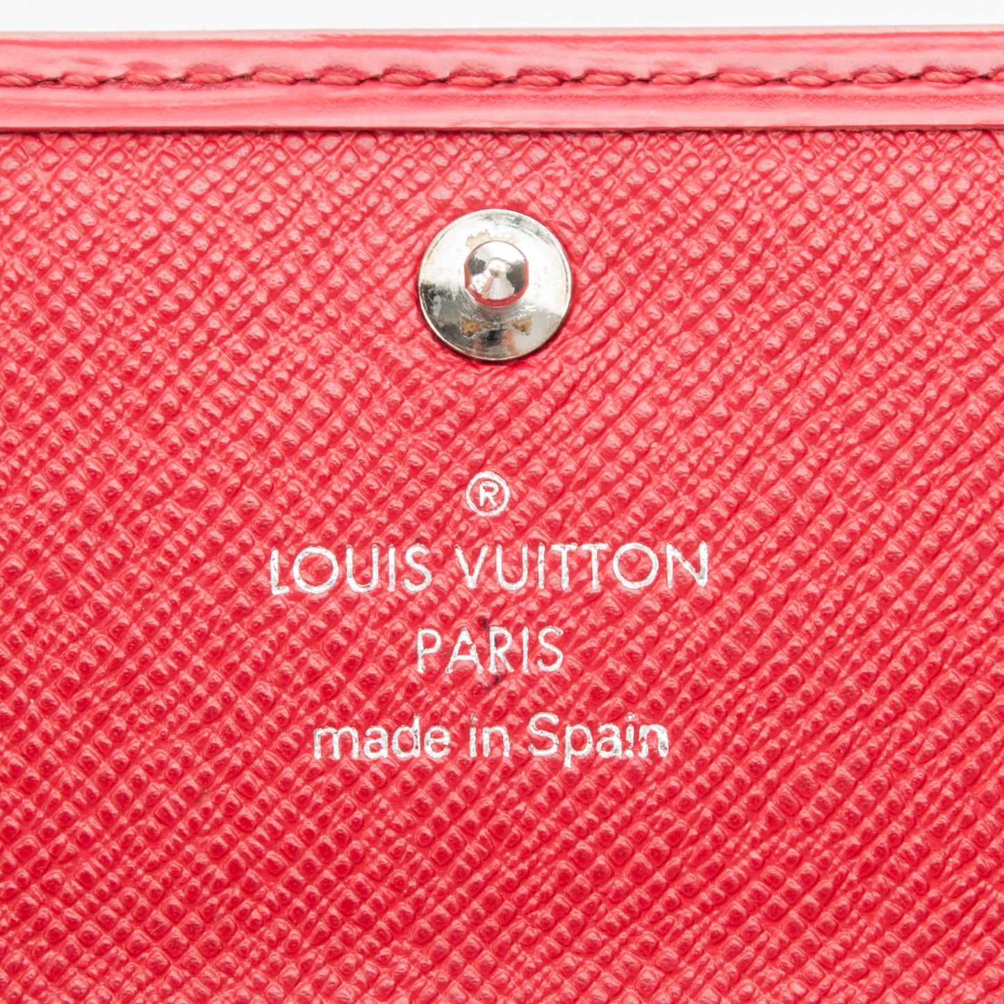 Epi Sarah Wallet Rouge