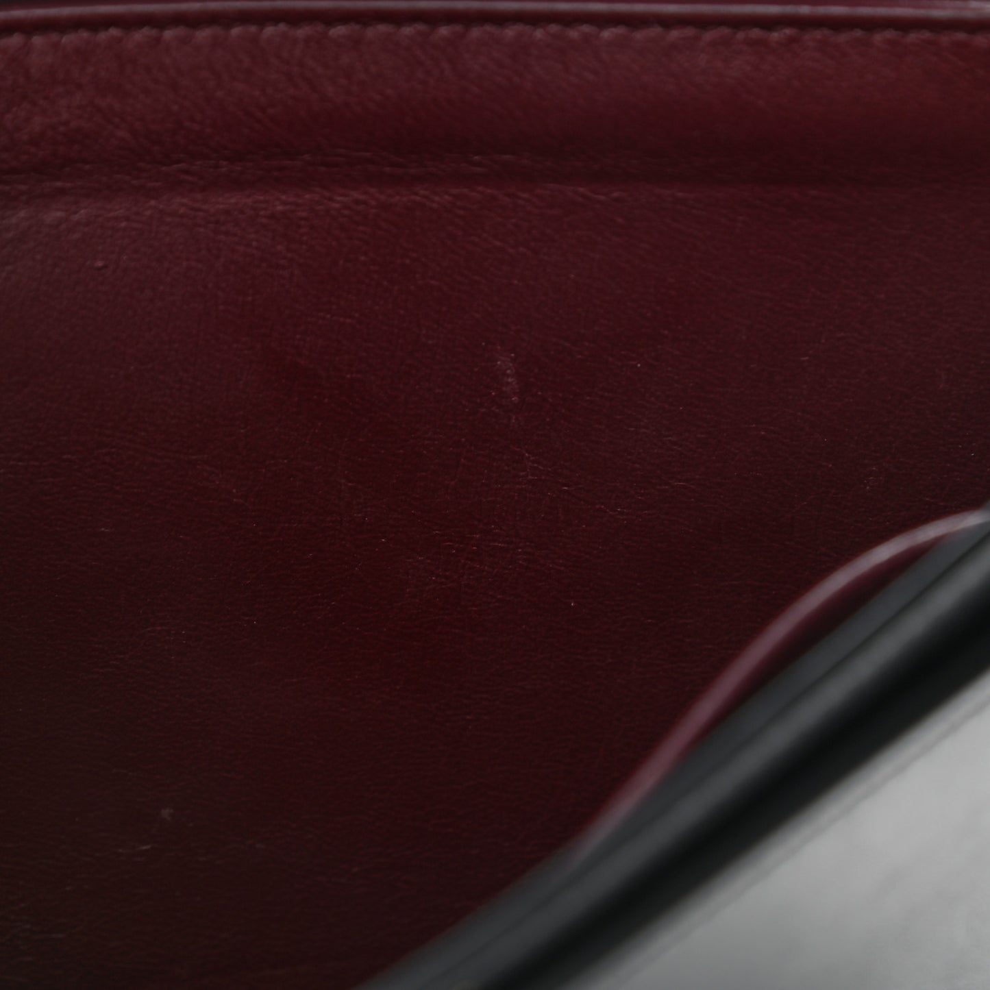 Smooth Calfskin Monogram Cassandra Clasp Bag Black