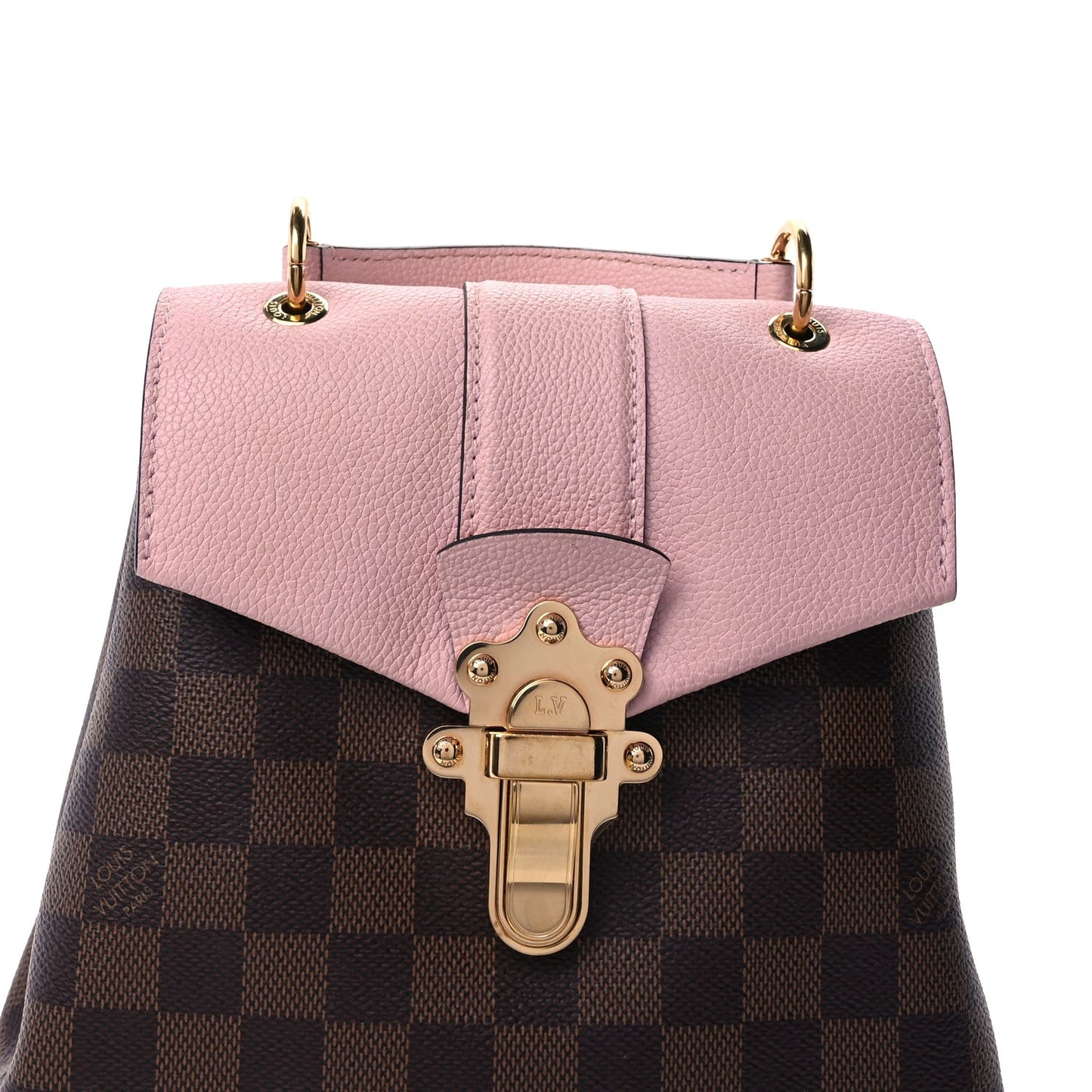 Damier Ebene Clapton Backpack  Magnolia