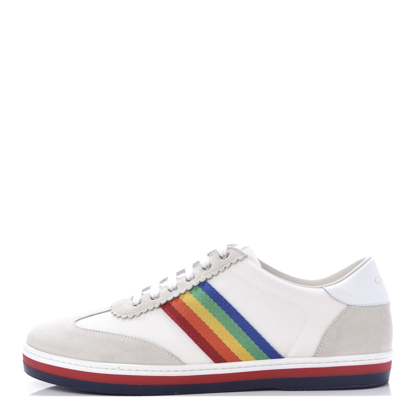 Suede Rainbow Womens G74 Sneakers 37 White
