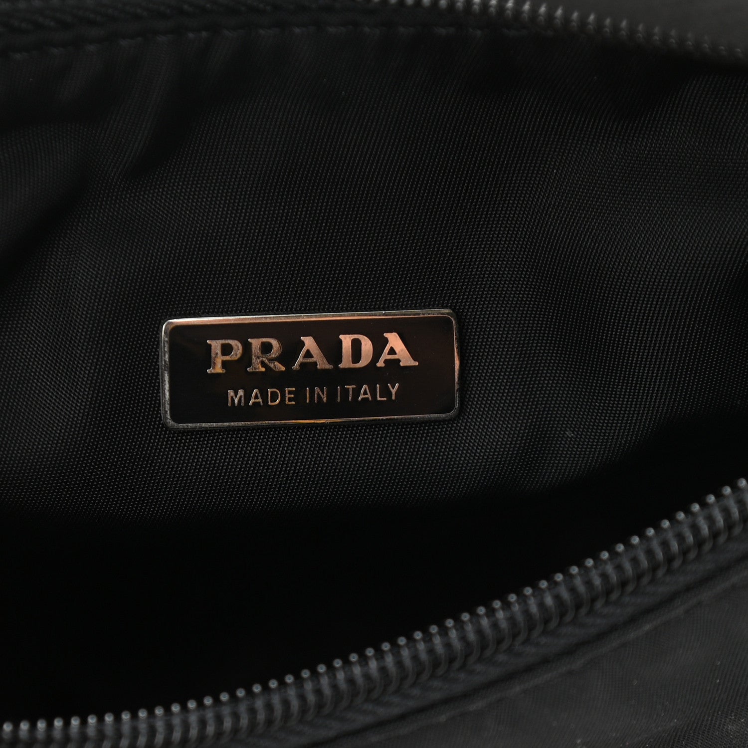 Prada Tessuto Nylon Mini Re-Edition 2000 Bag Black 7 of 10