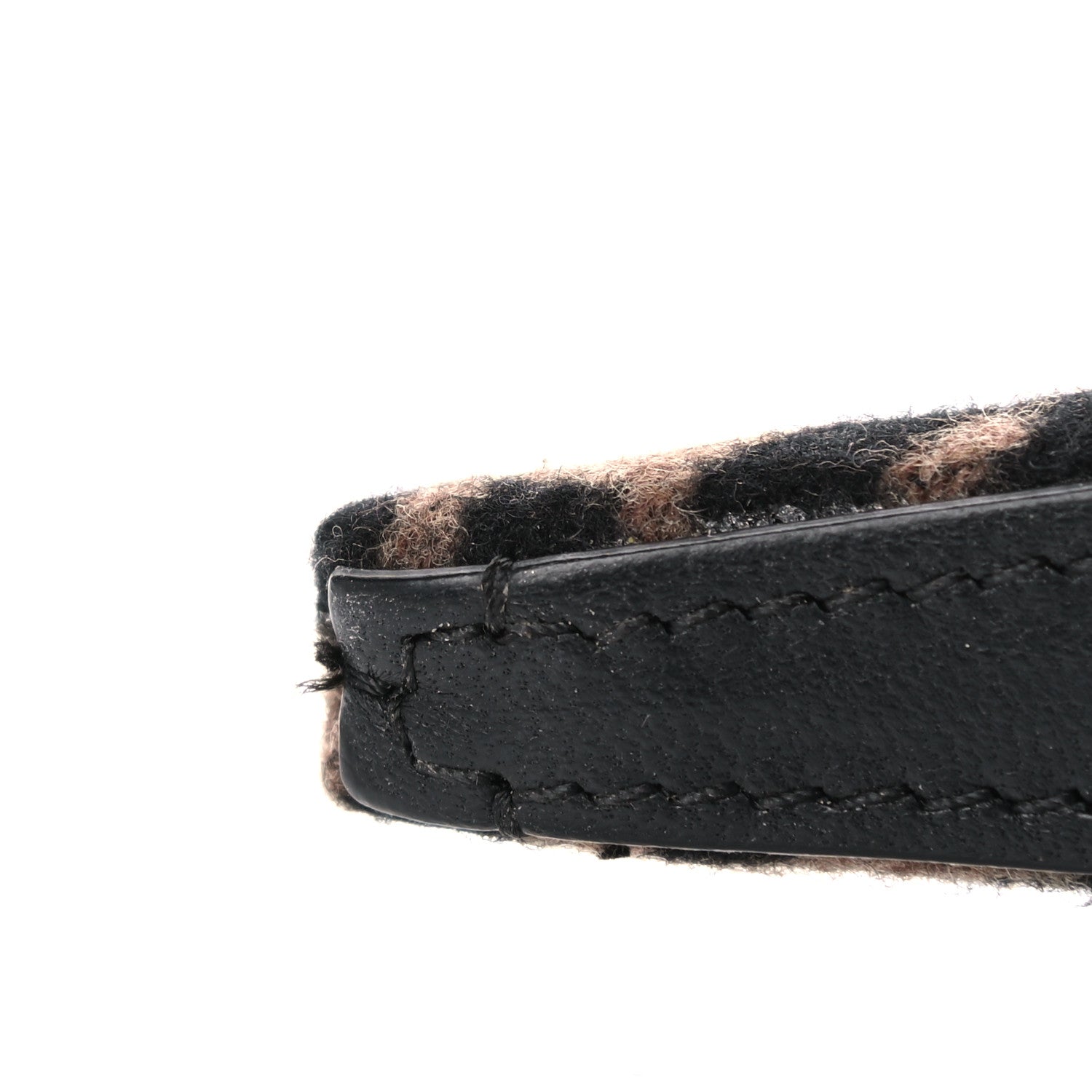 Fendi Wool Cashmere FF Logo Headband Tobacco 5 of 7