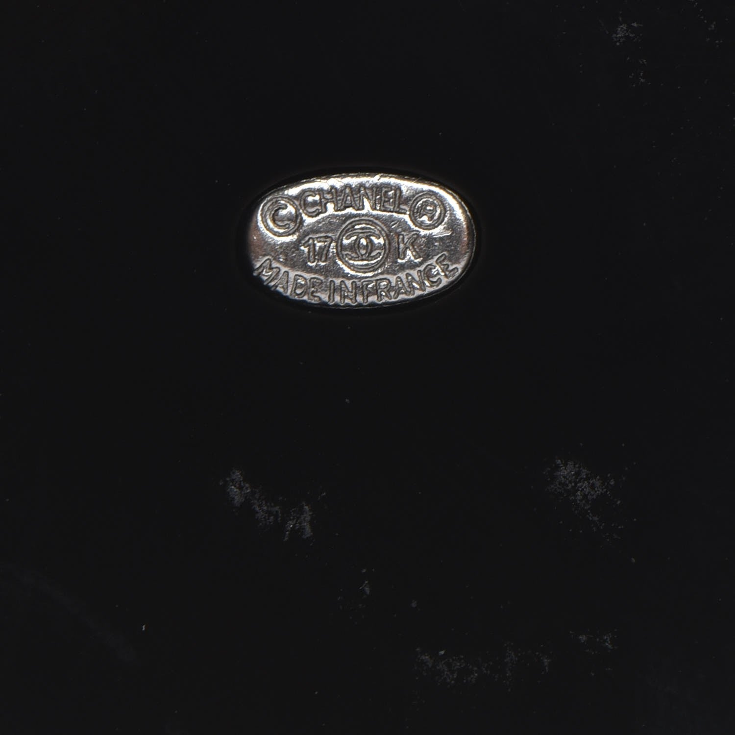 Chanel Glittered Resin Strass Planet Brooch Silver Blue Pink 4 of 5