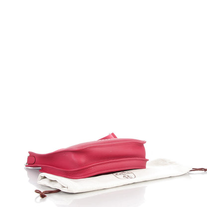 Hermes Taurillon Clemence Evelyne III PM Rubis 4 of 7