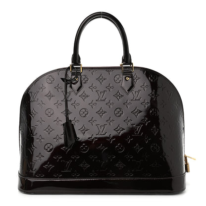 Louis Vuitton Vernis Alma GM Amarante 1 of 13