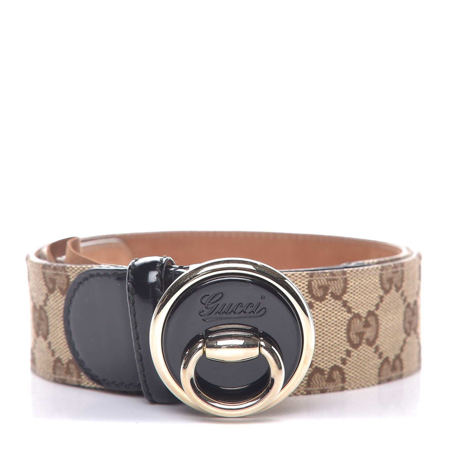 Monogram Belt 85 34 Black