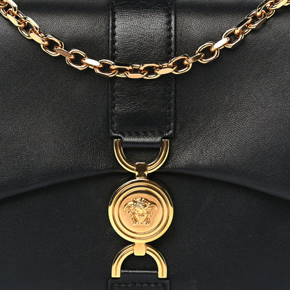 Versace Lambskin Kleio Shoulder Bag Lipstick  Black 6 of 8