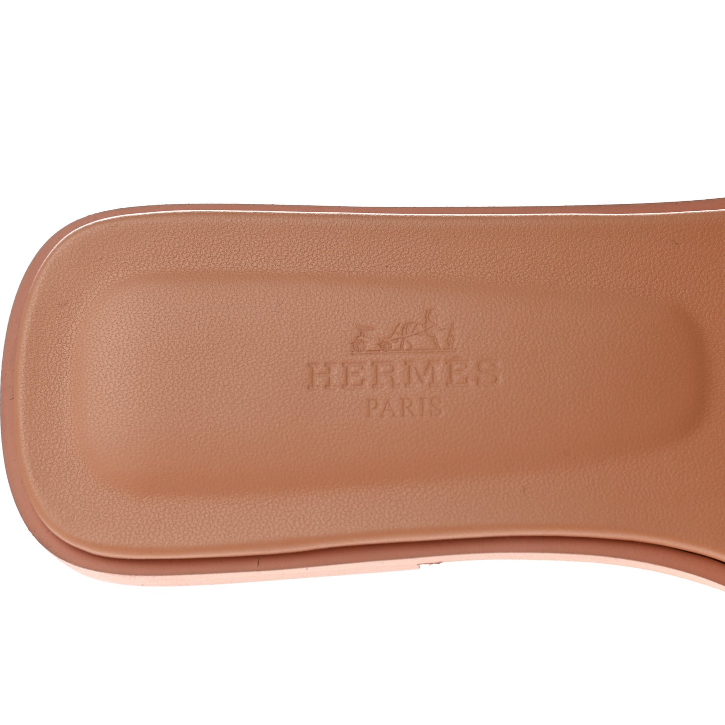 Calfskin Oran Sandals 36 Granit Rose