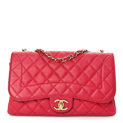 Chanel Lambskin Quilted Medium Mademoiselle Chic Flap Pink 1 of 9