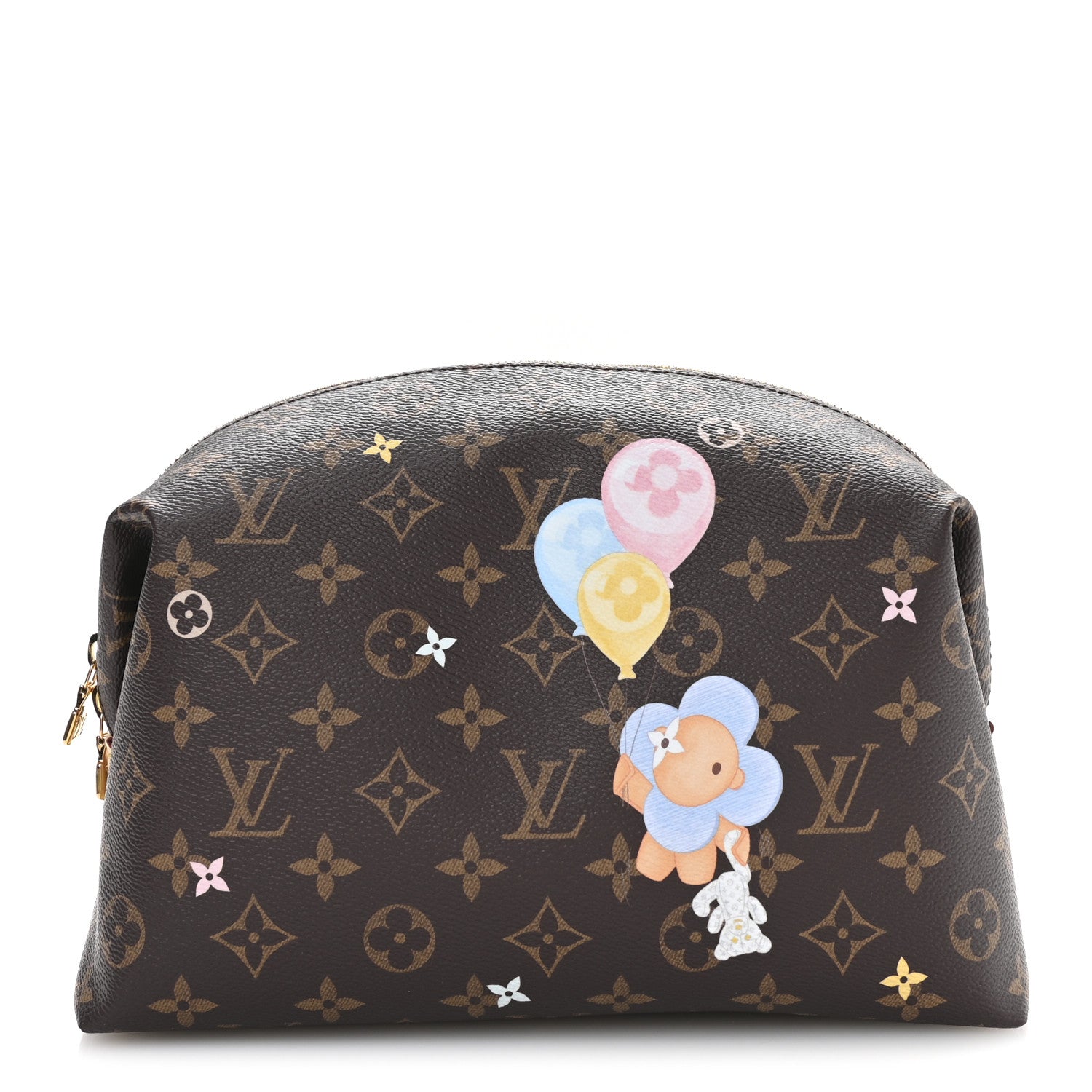 Louis Vuitton Monogram Vivienne Cosmetic Pouch GM 1 of 6