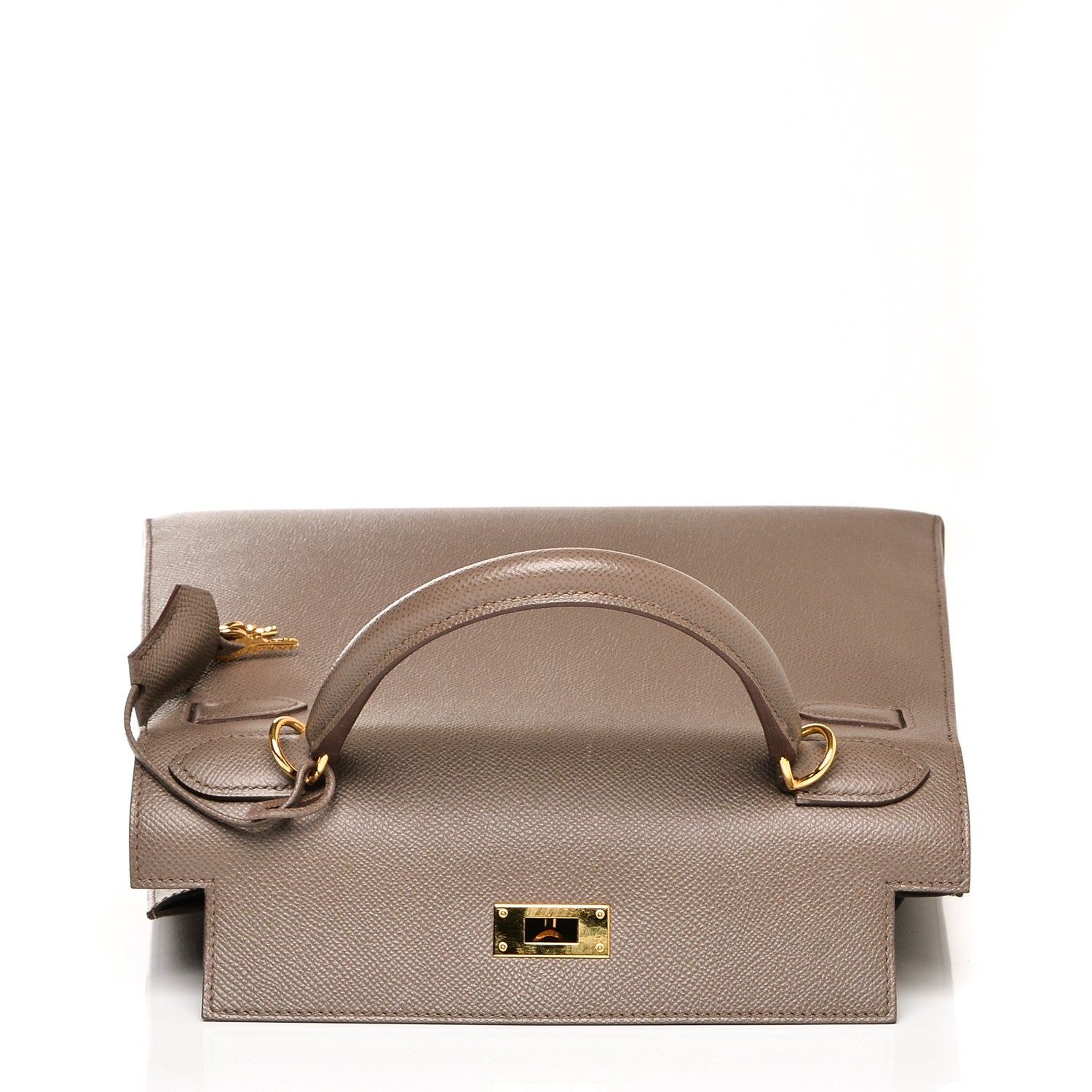 Hermes Epsom Kelly Sellier 28 Etain 17 of 27