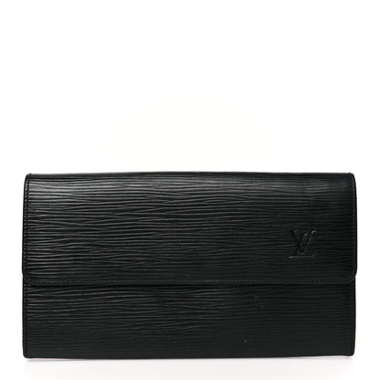 Louis Vuitton Epi Sarah Wallet Black 1 of 7