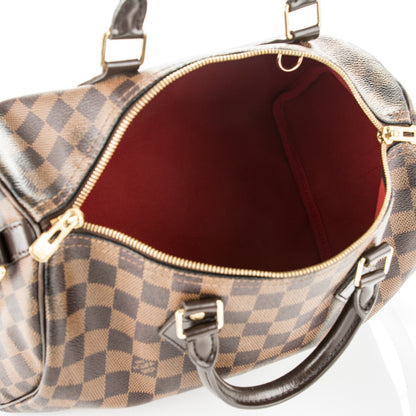 Louis Vuitton Damier Ebene Speedy Bandouliere 30 5 of 8