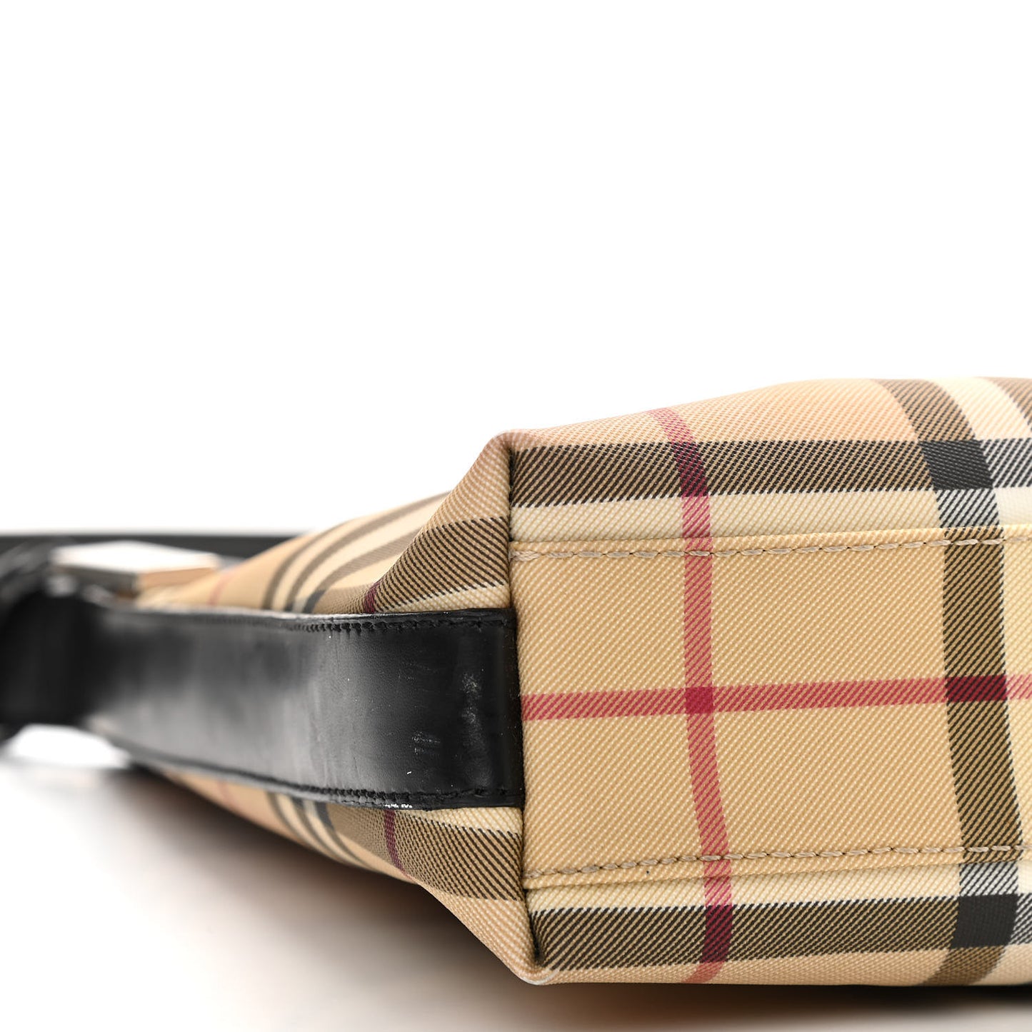 Vintage Check Shoulder Bag Black