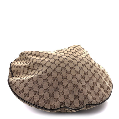 Gucci Monogram Large Wave Hobo Dark Brown 3 of 8