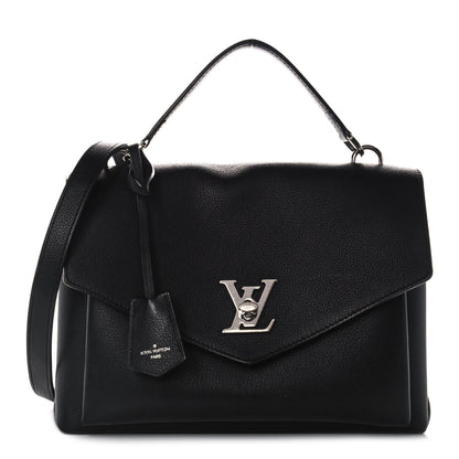 Louis Vuitton Soft Calfskin My Lockme Top Handle Black 1 of 12