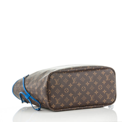 Louis Vuitton Monogram Articles de Voyage Ikat Neverfull MM Grand Blue 4 of 7