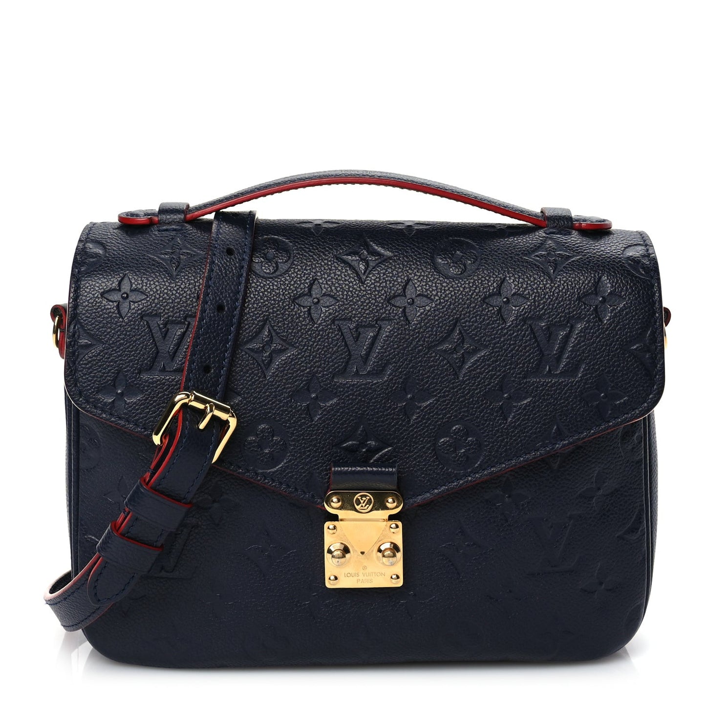 Empreinte Pochette Metis Marine Rouge
