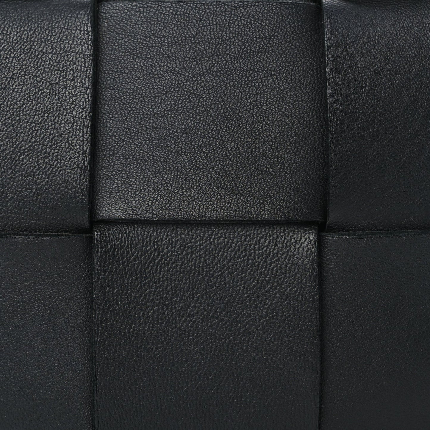 Nappa Maxi Intreccio The Belt Cassette Bag Black