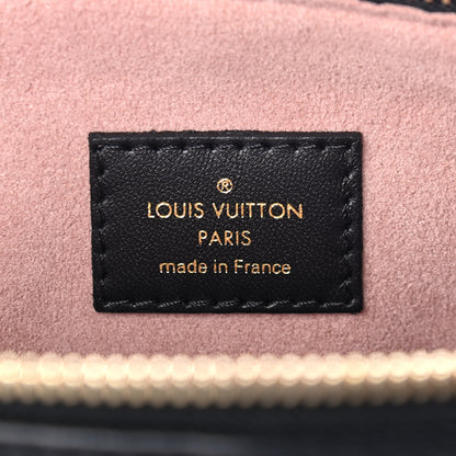 Louis Vuitton Lambskin Embossed Monogram Coussin PM Black 6 of 9