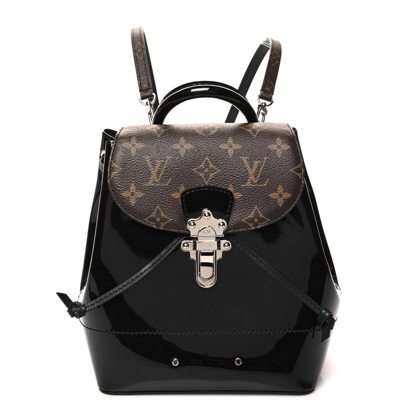 Patent Monogram Hot Springs Backpack Black