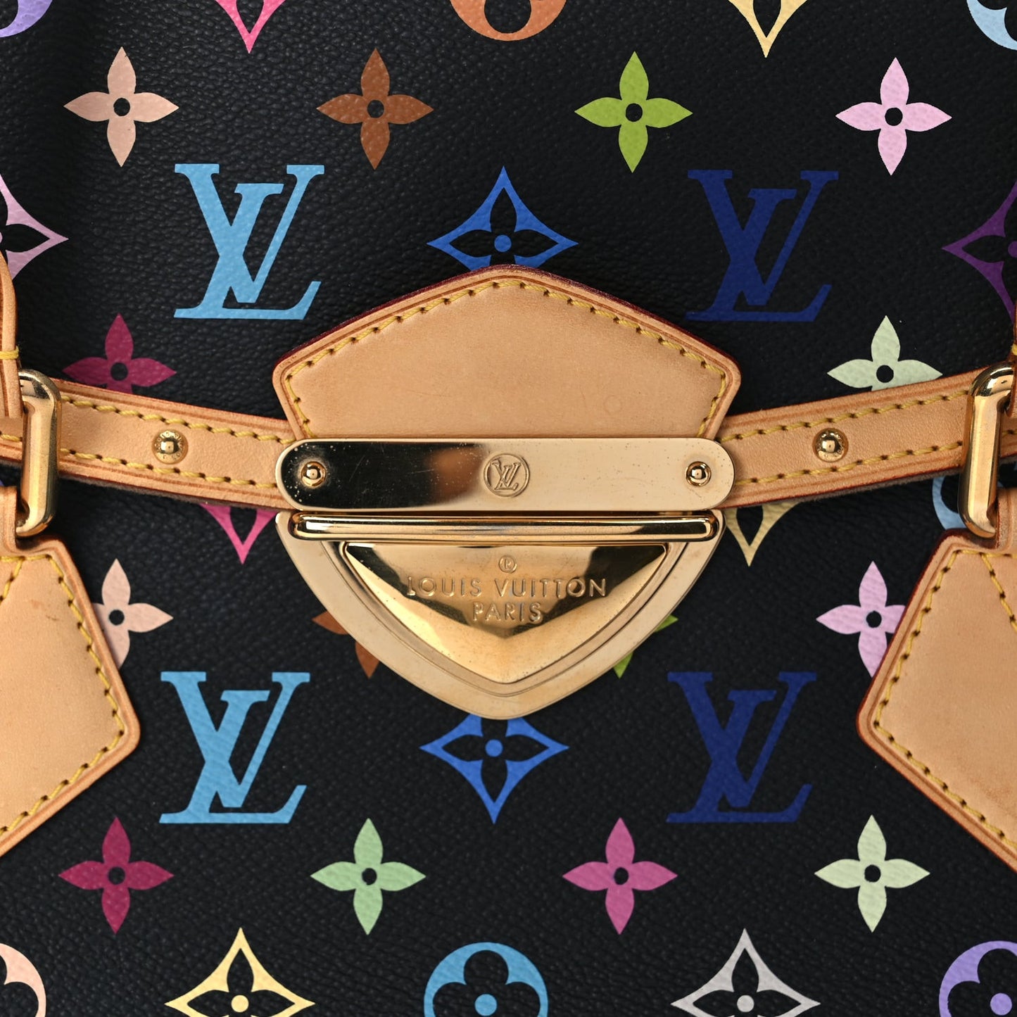 Monogram Multicolor Beverly GM Black