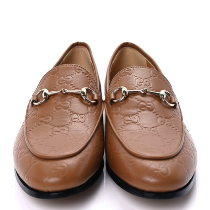 Gucci Betis Glamour Calfskin ssima Womens Jordaan Loafers 39  Cuir 2 of 9