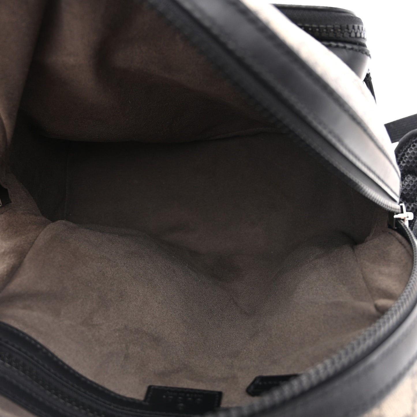 GG Supreme Monogram Small Eden Day Backpack Black