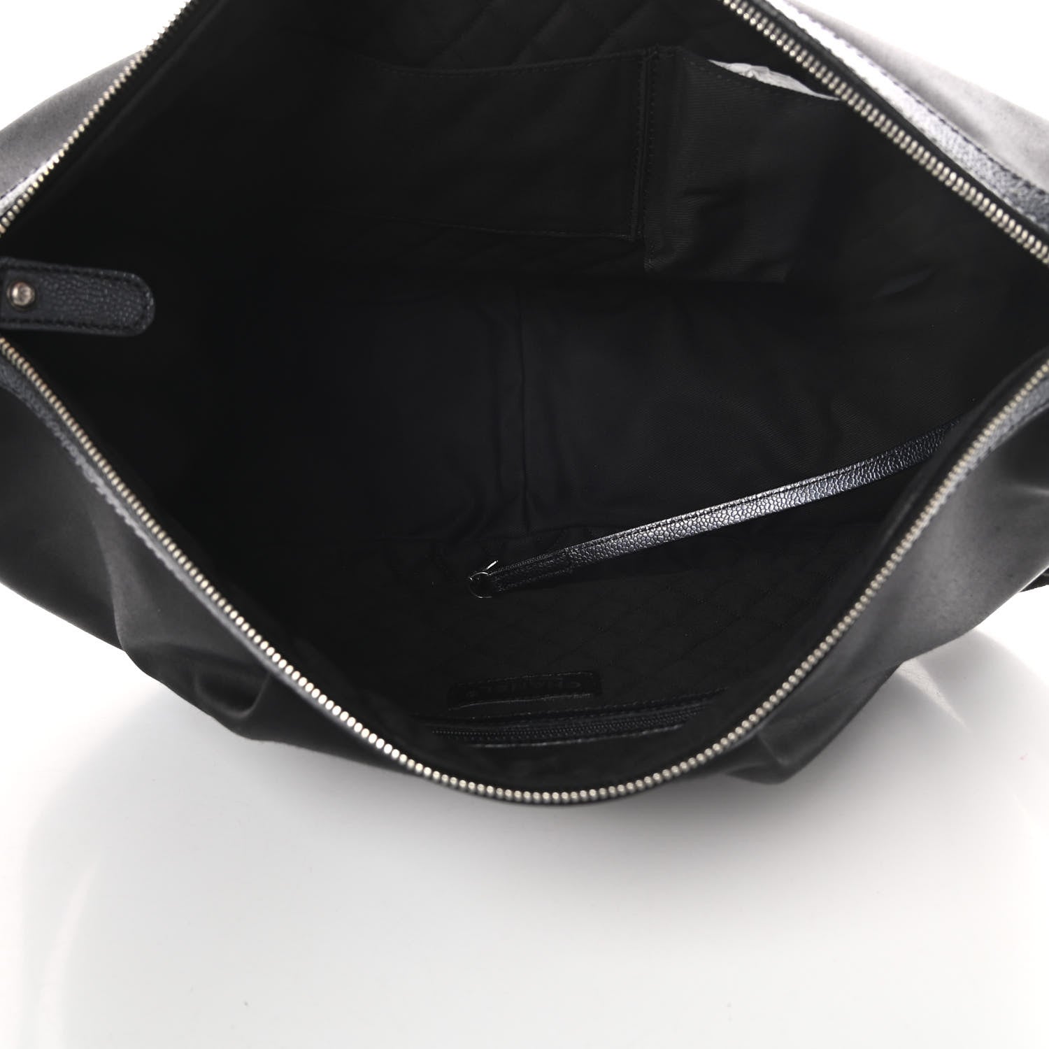 Chanel Satin Caviar CC Hobo Black 5 of 11