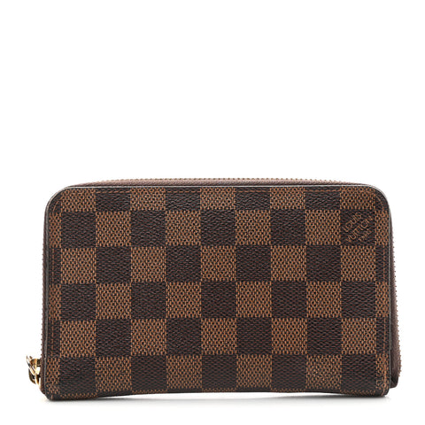 Damier Ebene Zippy Compact Wallet