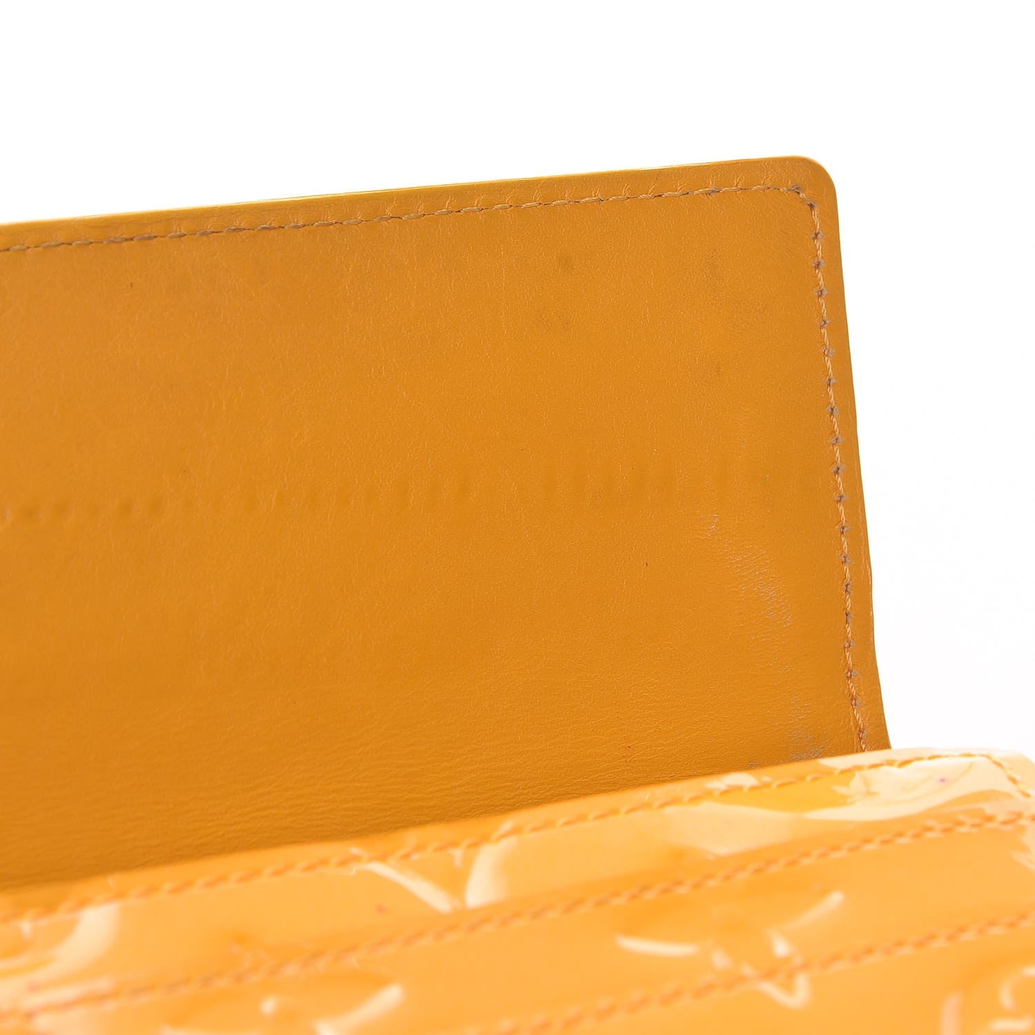 Louis Vuitton Vernis Sarah Wallet Jaune Passion 10 of 17