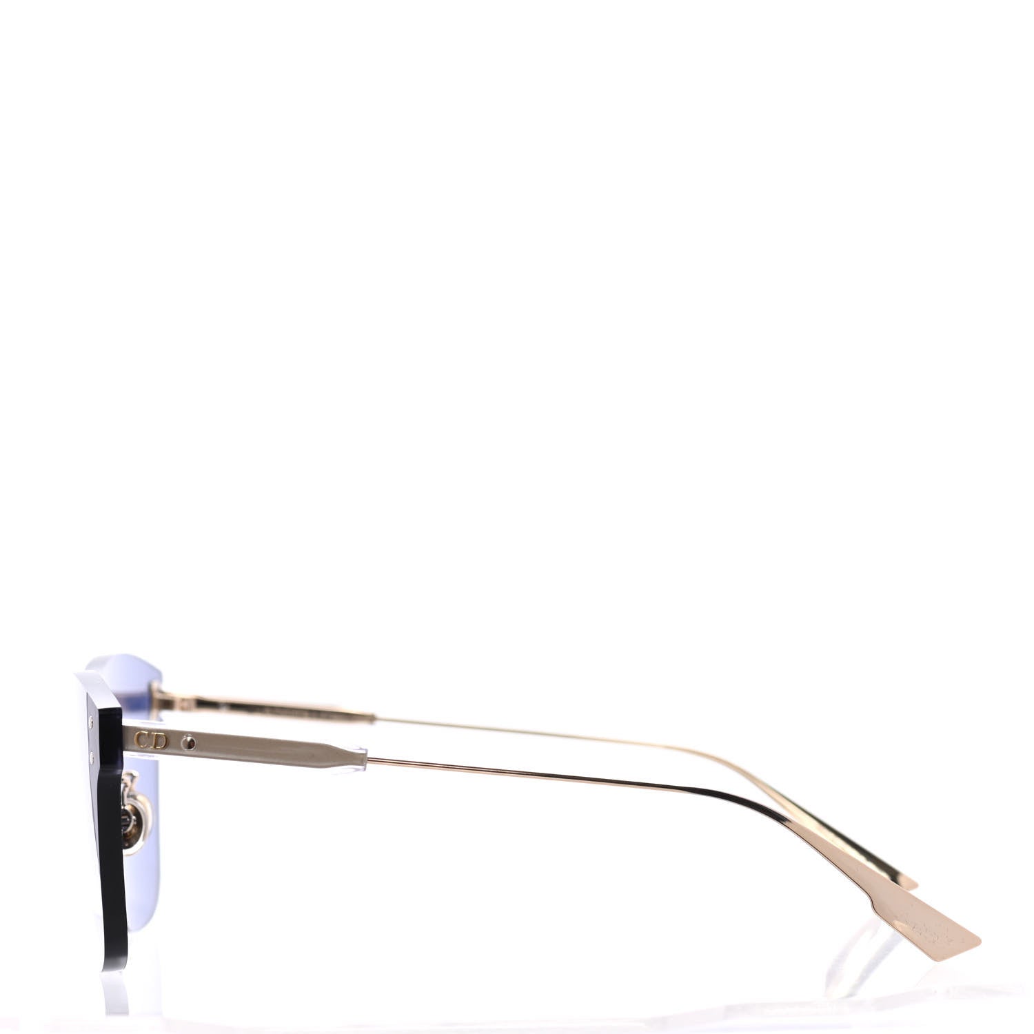 Christian Dior Mirrored Color Quake 2 Sunglasses Blue 3 of 7