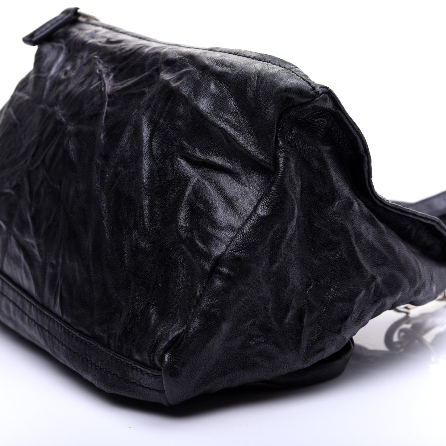 Tumbled Sheepskin Small Pandora Black