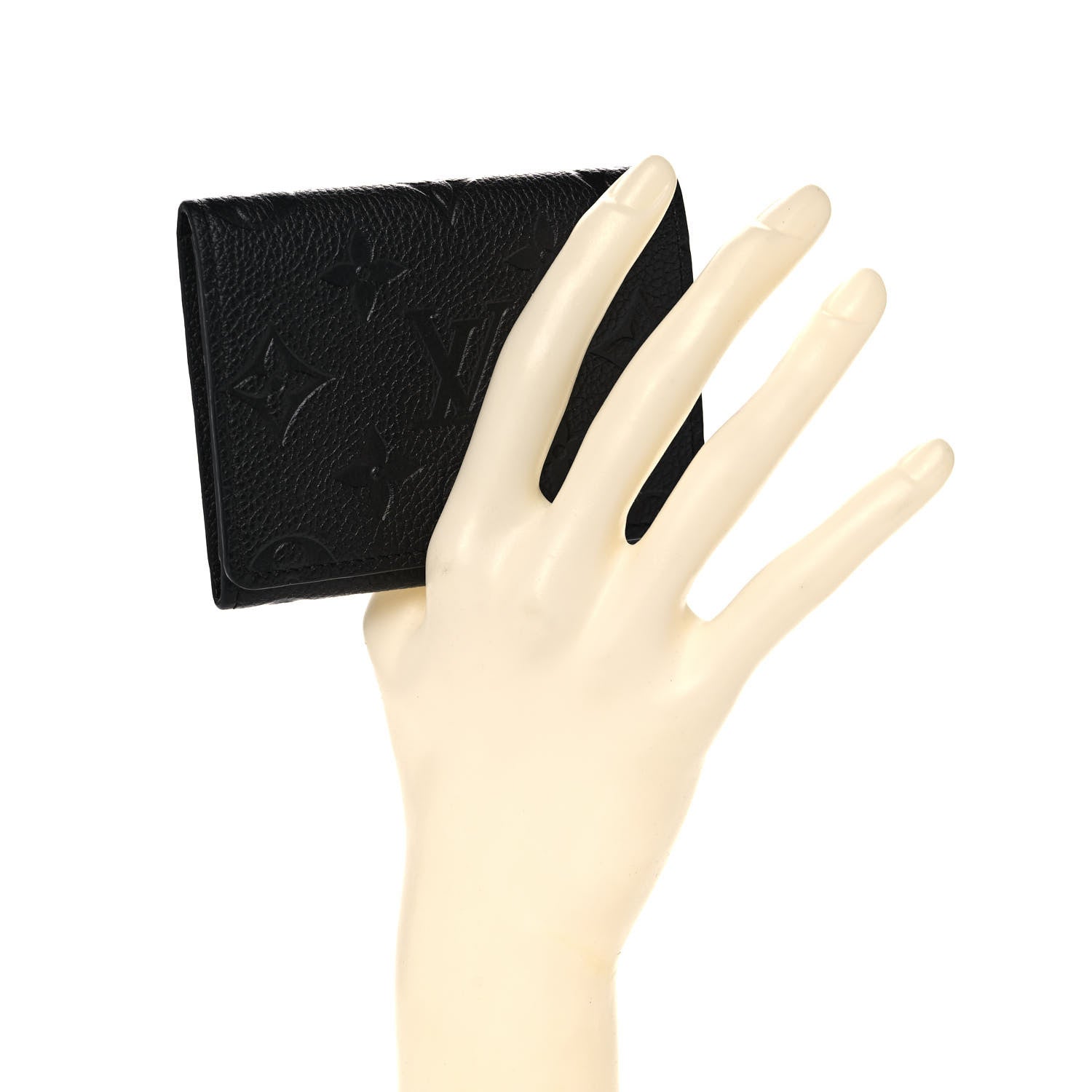 Louis Vuitton Empreinte Business Card Holder Black 2 of 10