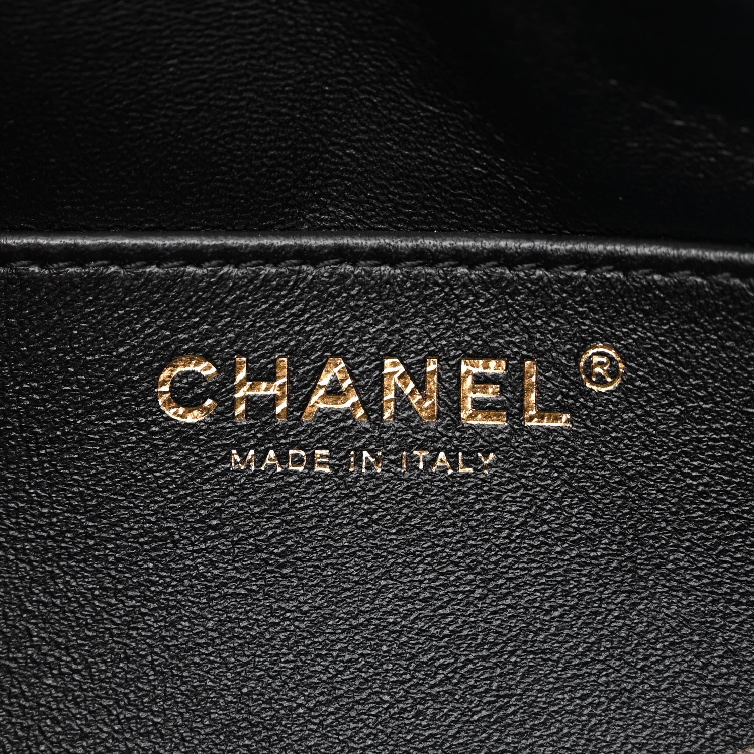 Chanel Lambskin Quilted Waist Bag Fanny Pack Black 6 of 11