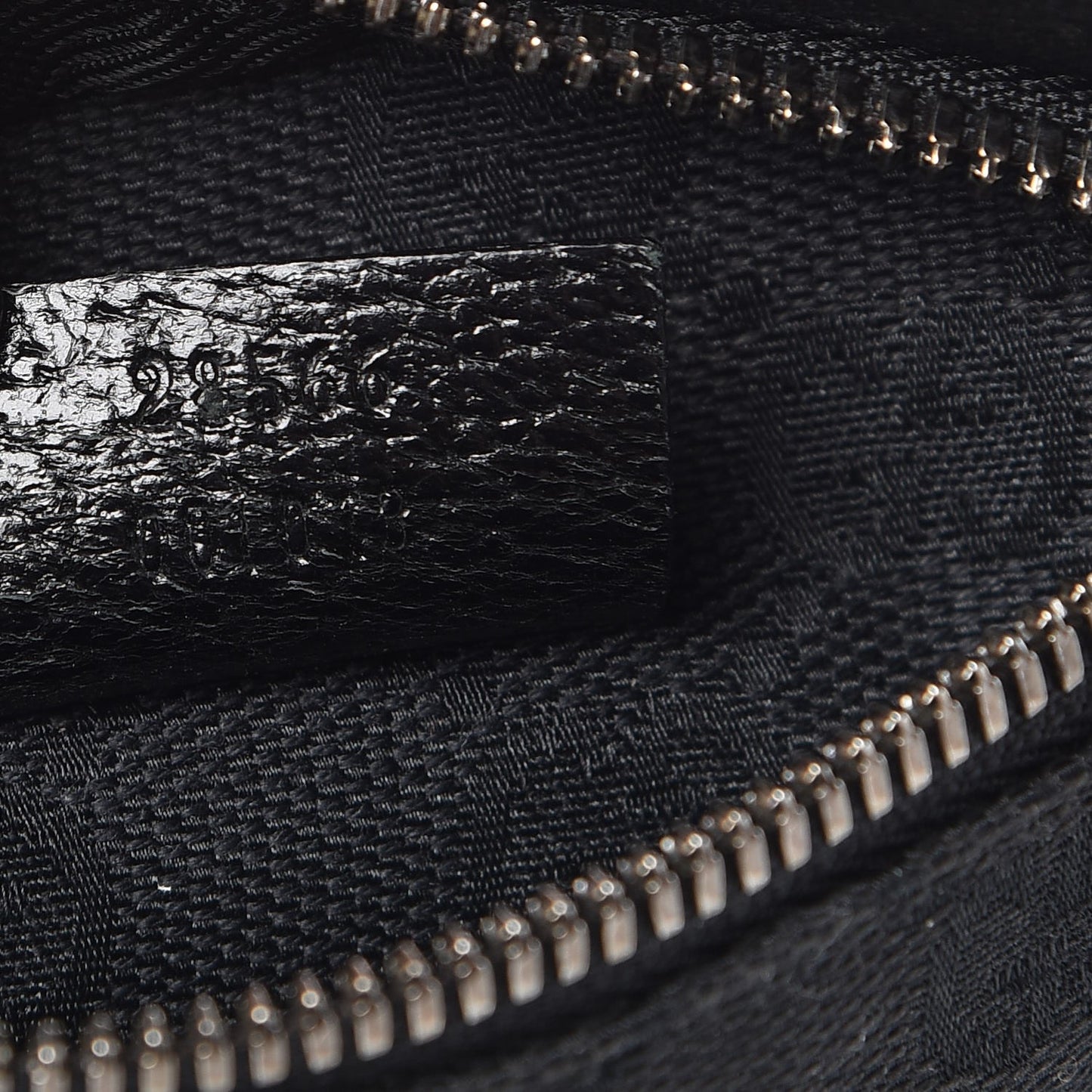 GG Monogram Double Pocket Belt Bag Black