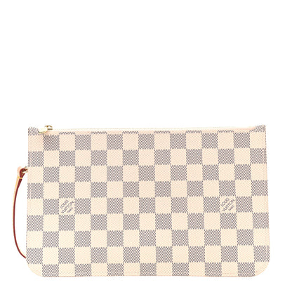 Louis Vuitton Damier Azur Neverfull MM GM Pochette 1 of 4