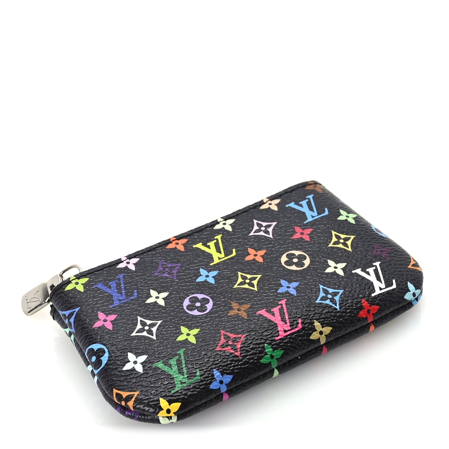 Louis Vuitton LV X TM Monogram Multicolor Key Pouch  Black 4 of 7
