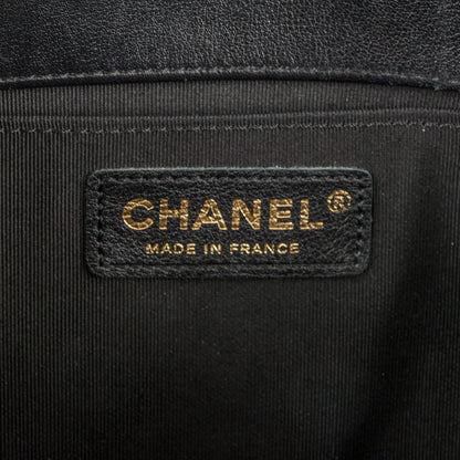 Chanel Calfskin Quilted Medium Boy Flap Black 7 of 8