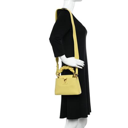 Louis Vuitton Taurillon Mini Chouchou Capucines Jaune 2 of 9